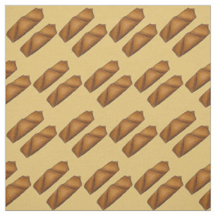Chinese Food Egg Roll Rolls Eggroll Fabric