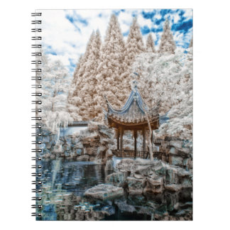 Chinese Garden Infrared Notebook