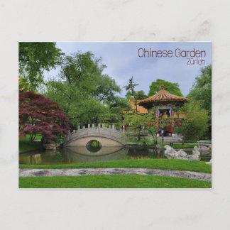 Chinese Garden Postcard