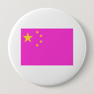 Chinese Gay Pride 4 Inch Round Button