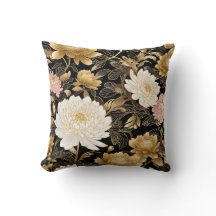 Chinese gold flowers .Beautiful and elegant fabric