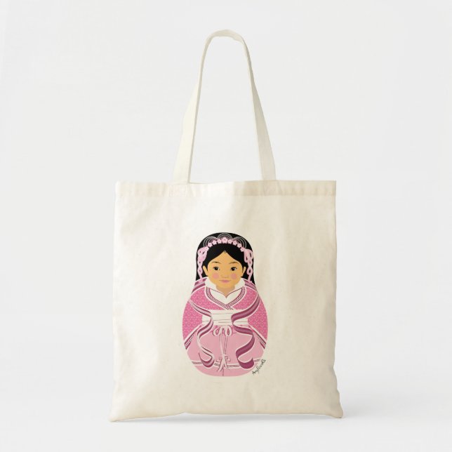 Chinese, HanFu Matryoshka  Bag (Front)