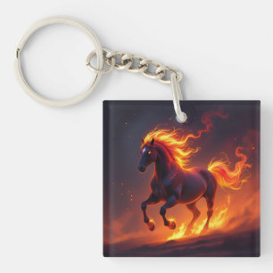 Chinese Horoscope 2026 – Fire Horse.2 Keychain
