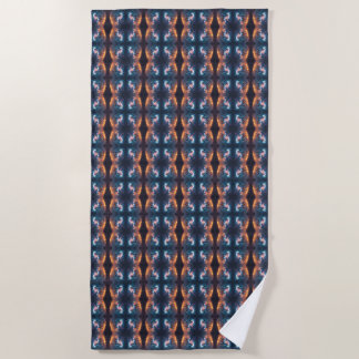 Chinese Horoscope 2026 – Fire Horse.4 Beach Towel