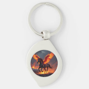 Chinese Horoscope 2026 – Fire Horse Keychain