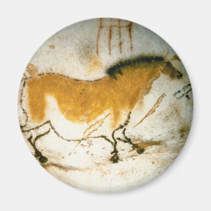 Chinese Horse,Lascaux Prehistoric Cave Paintings Magnet