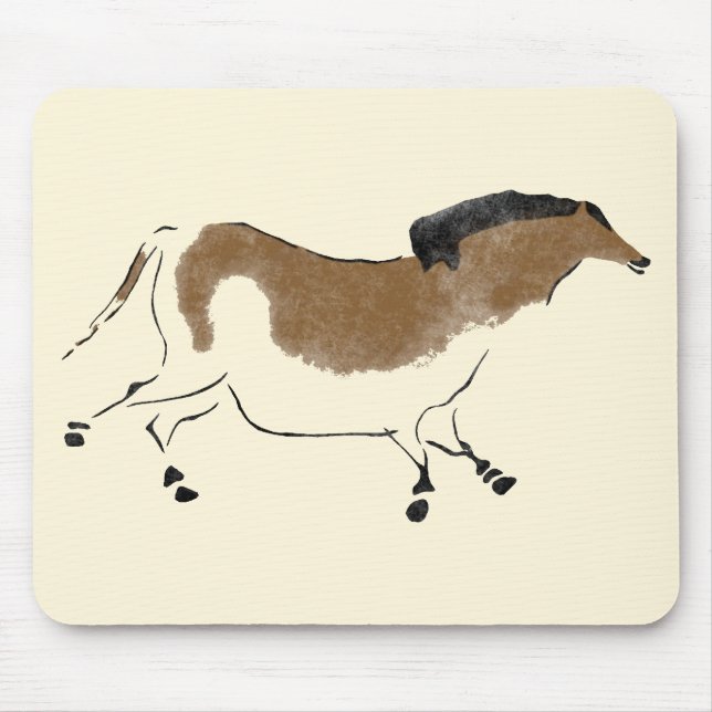 Chinese Horse Mouse Pad (Front)