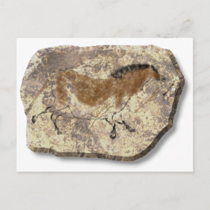 Chinese Horse stone postcard