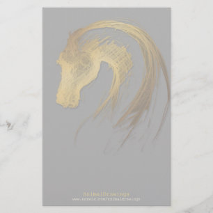 Chinese Horse Year Zodiac Birthday Stationery 3
