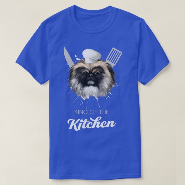 Chinese Imperial Dog King of the Kitchen Cooking D T-Shirt (Design Front)