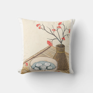 Chinese ink art,, Chinese Beautiful  Art,, Chinese Throw Pillow