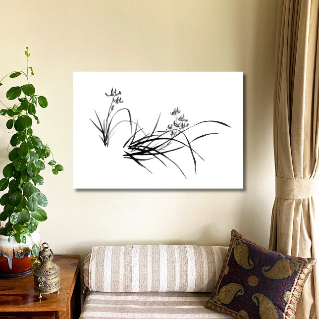 Chinese Iris in Spring Canvas Print (Creator Uploaded)