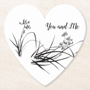 Chinese Iris in Spring Paper Coaster