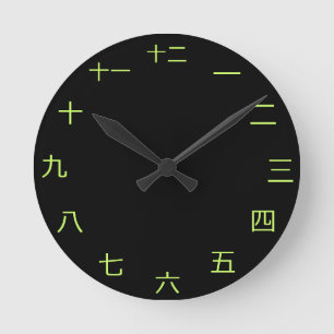 Chinese Japanese Clock