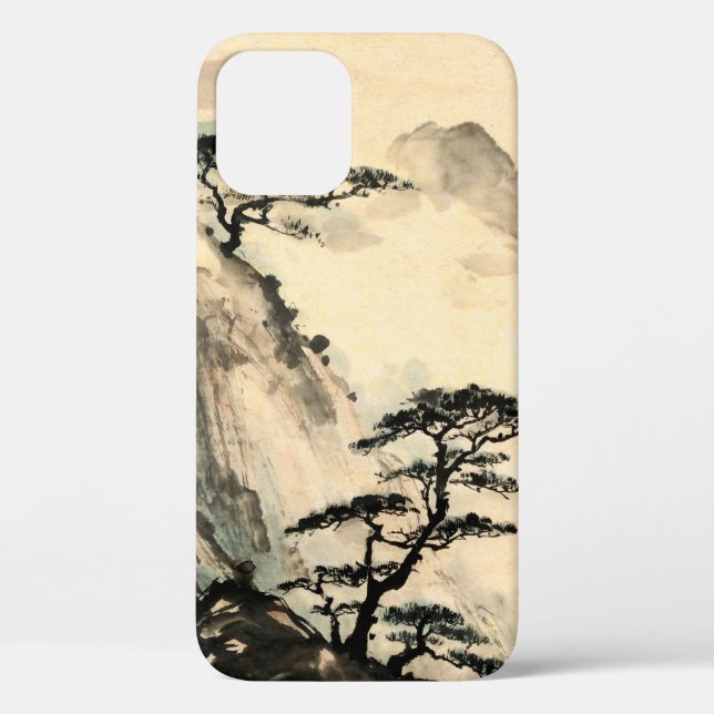 Chinese landscape painting.chinese,painting,japane Case-Mate iPhone case (Back)