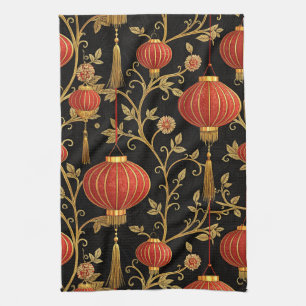 Chinese Lantern Festival (1) Kitchen Towel