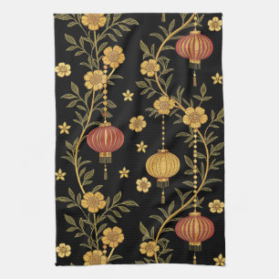 Chinese Lantern Festival (4) Kitchen Towel