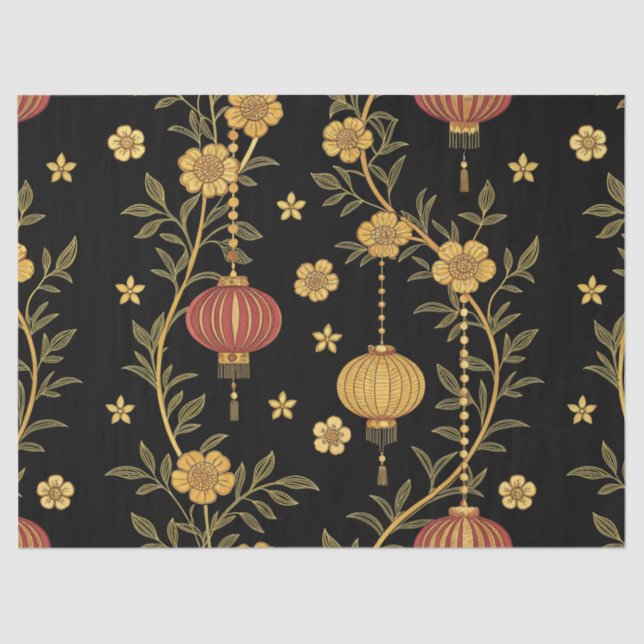 Chinese Lantern Festival (4) Tissue Paper (Front)