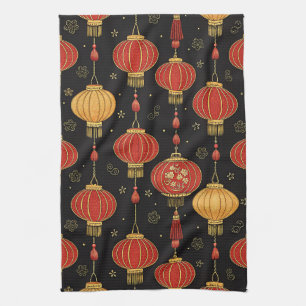 Chinese Lantern Festival (6) Kitchen Towel