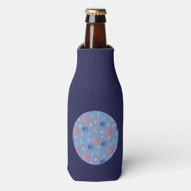 Chinese Lanterns Bottle Cooler (Bottle Front)