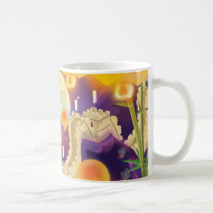 Chinese Lanterns Great Wall of China Coffee Mug