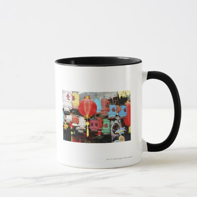 Chinese lanterns in China Mug (Right)