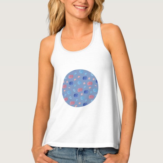 Chinese Lanterns Women's Racerback Tank Top