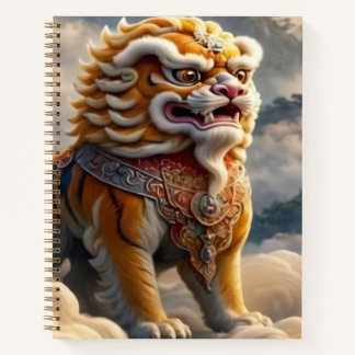 Chinese Lion Notebook