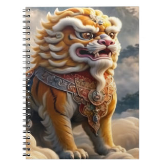 Chinese Lion Photo Notebook