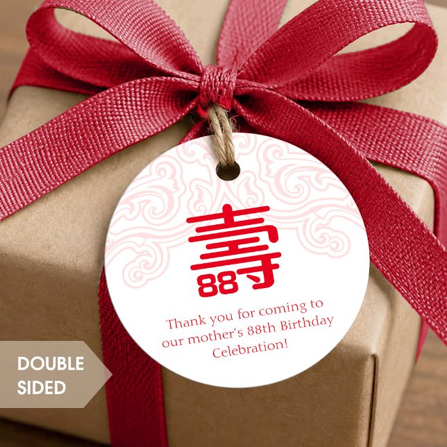 Chinese "Longevity" Birthday Tag (any age) (Creator Uploaded)