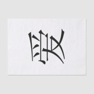 Chinese Love Tissue Paper