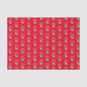 Chinese lunar New Year mouse rat lucky money red Tissue Paper