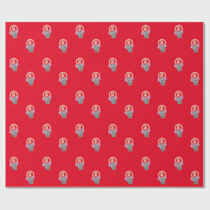 Chinese lunar New Year mouse rat lucky money red Wrapping Paper