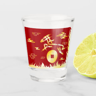Chinese Lunar New Year of the Horse 2026 4724 Fire Shot Glass