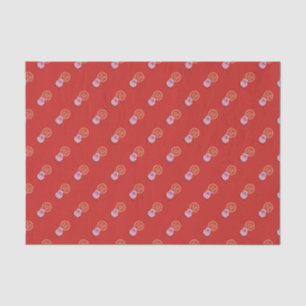 Chinese Lunar New Year of the Pig Red Lucky Money Tissue Paper