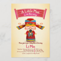 Chinese Man Invitation