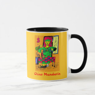 Chinese mandarin mug
