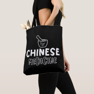 Chinese Medicine Medical Herbs Herbalist Therapy Tote Bag