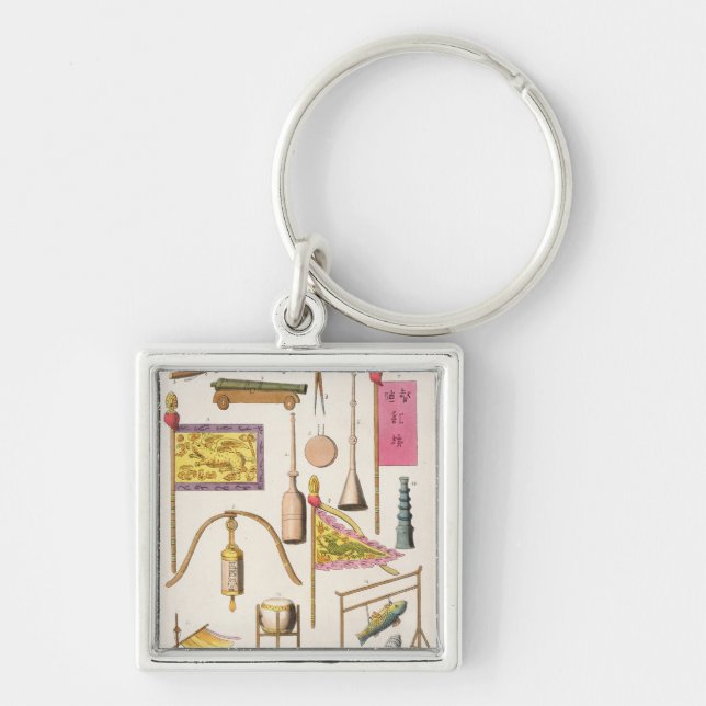 Chinese military equipment, illustration from 'Le Keychain (Front)