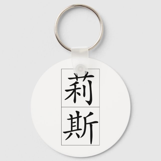 Chinese name for Liz 20212_1.pdf Keychain (Front)