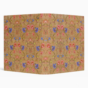 Chinese Nanjing Imperial Red-Gold Brocade Binder