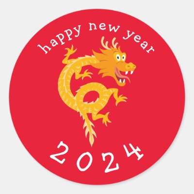 Chinese New Lunar Year Dragon 2024 Zodiac
