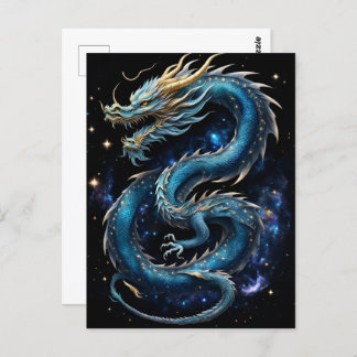 Chinese New Lunar Year of Dragon, Postcrossing Postcard