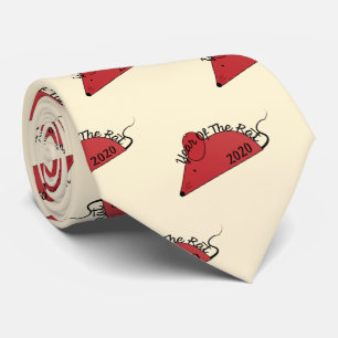 Chinese New Year 2020 Year of the Rat Tie