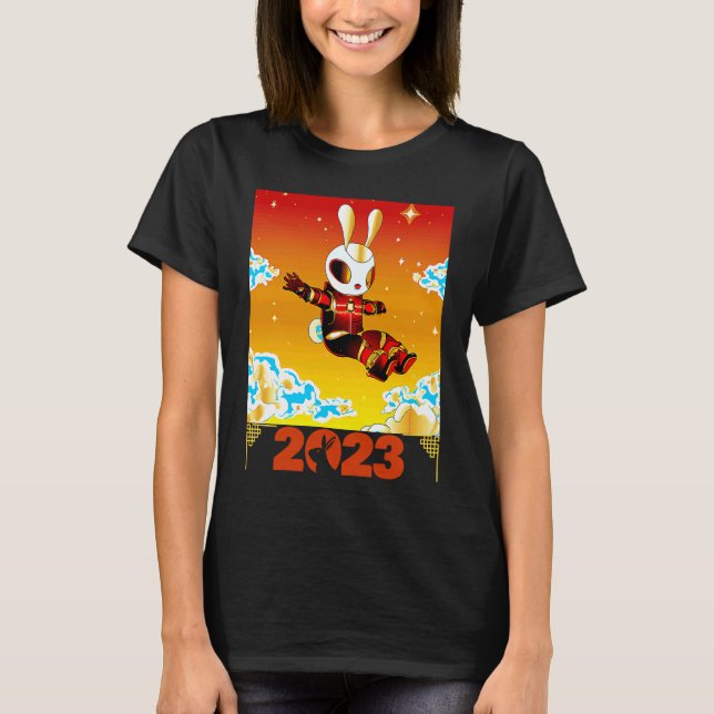 Chinese New Year 2023 Year Of The Rabbit 2023 Wome T-Shirt (Front)