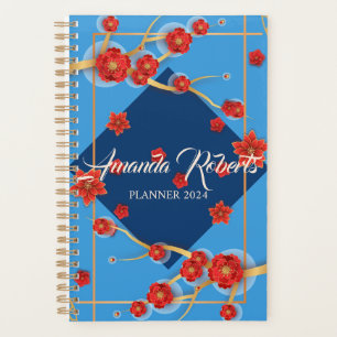 Chinese New Year 2024 Blossom Flowers Planner