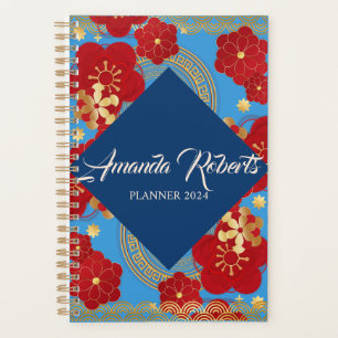 Chinese New Year 2024 Blossom Flowers Planner