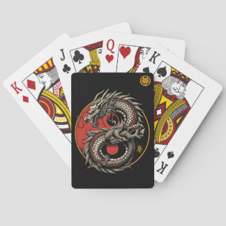 Chinese New Year 2024 Dragon, Year of the Dragon Playing Cards