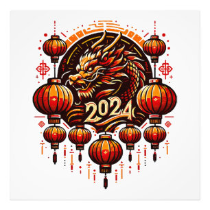  chinese new year 2024 photo print