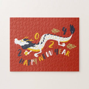 Chinese New Year 2024 Year Of Dragon Jigsaw Puzzle